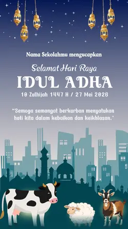 Idul Adha Flyer