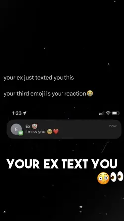 Your ex text you😳👀