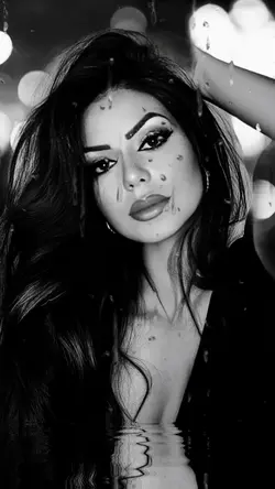 Black and white