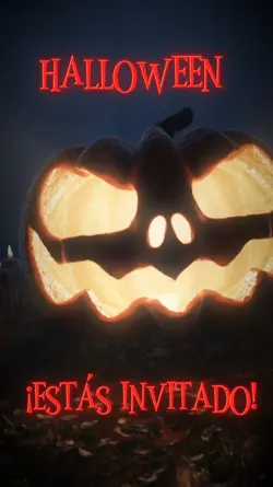 Invitación Halloween