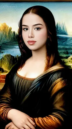 Mona Lisa AI filter 