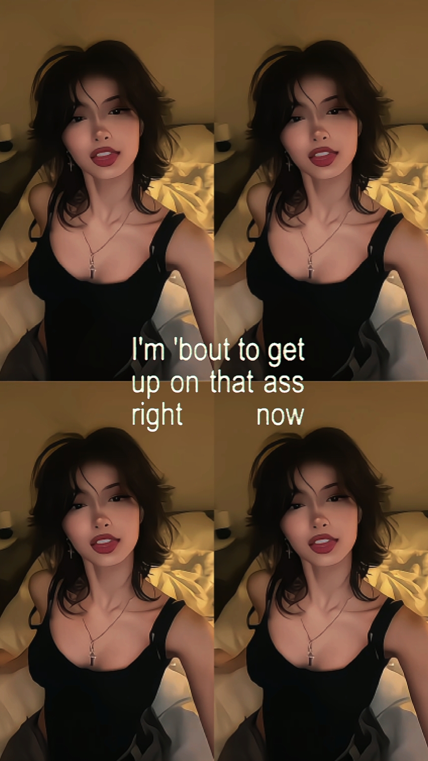 Garota você fala alto