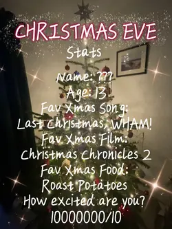 CHRISTMAS EVE STATS