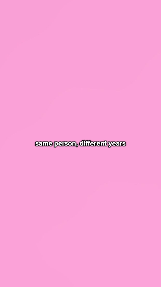 années différentes