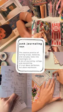 Junk journaling 🎀