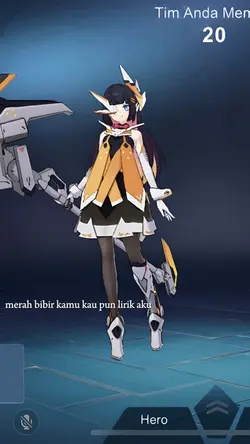 merah bibir kamu