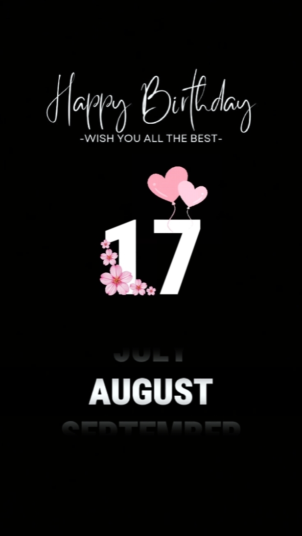 ANNIVERSAIRE FILS 17 AOÛT