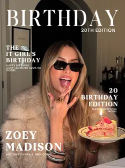 birthday magazine