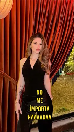 No me importa naadaa