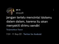 jangan terlalu