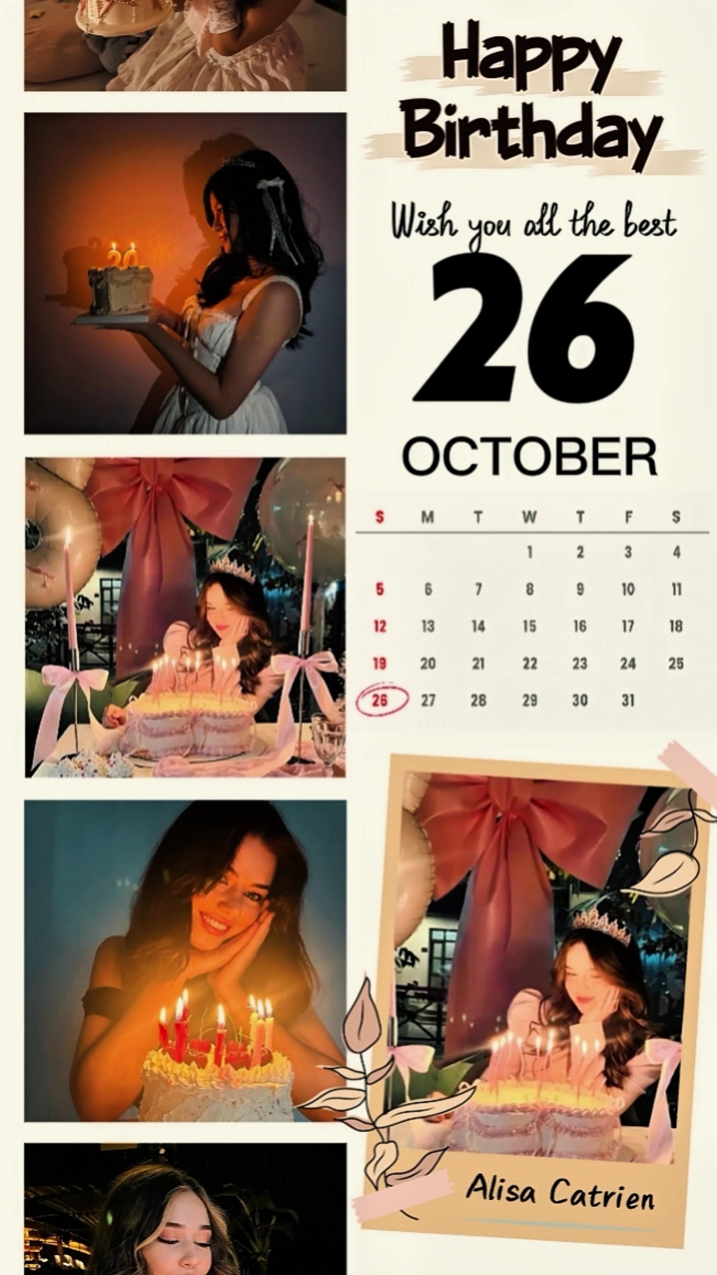 hbd 26 october