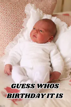 Happy birthday Louis