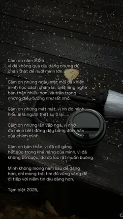 Caption cảm ơn 2025