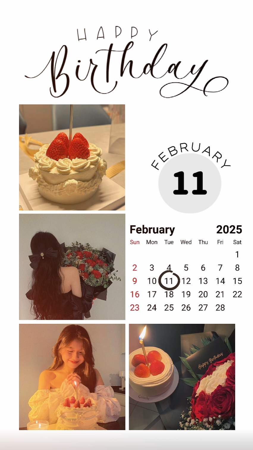 11 DE FEBRERO CUMPLEAÑOS
