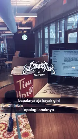 bapaknya aja kayak