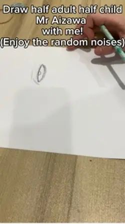 Drawing Mr Aizawa!