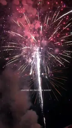 Christmas fireworks 