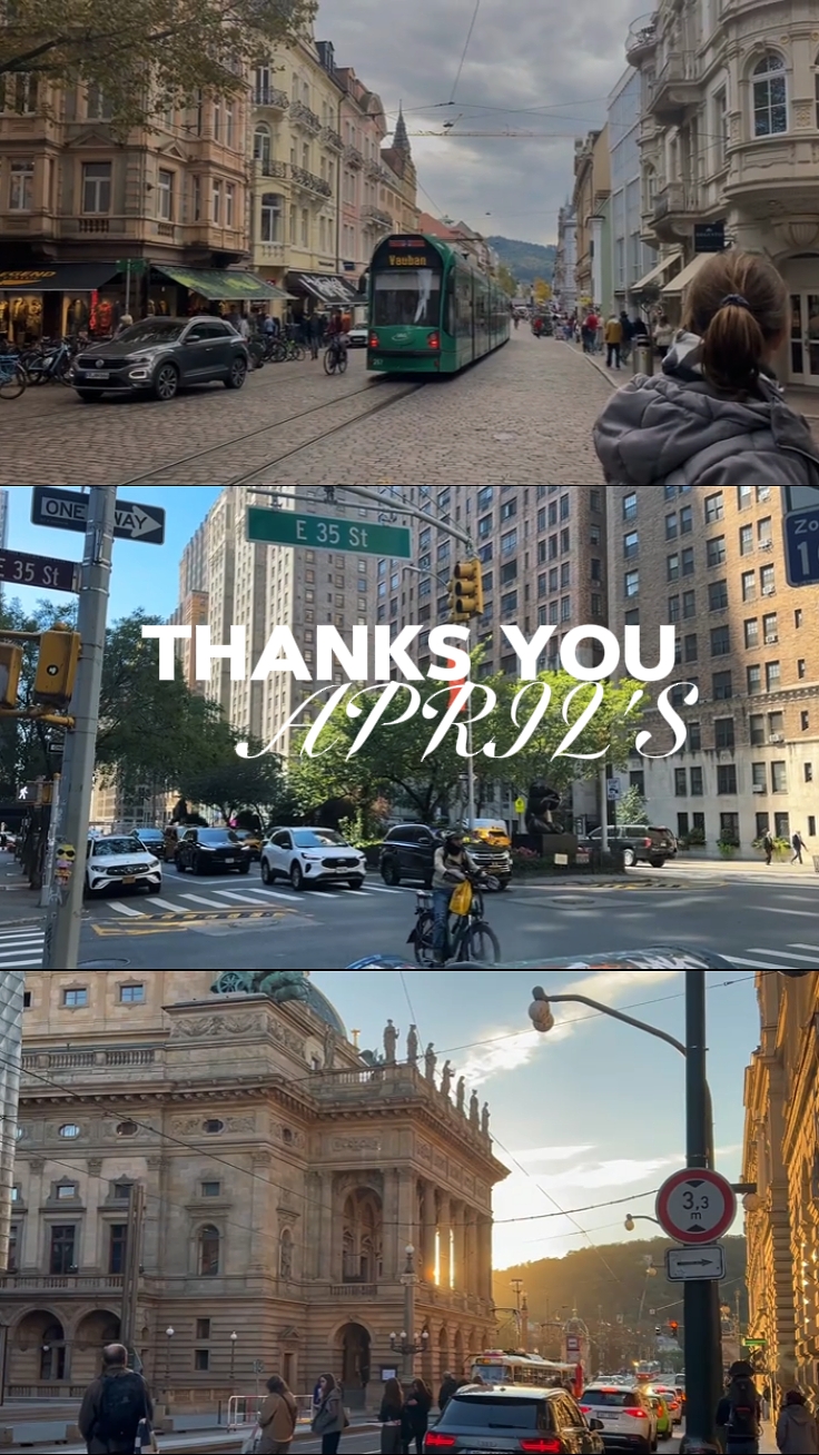 Thank you april