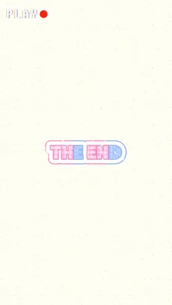 Pink and blue outro