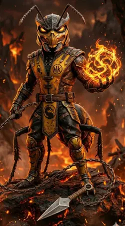 Mortal Kombat Inseto