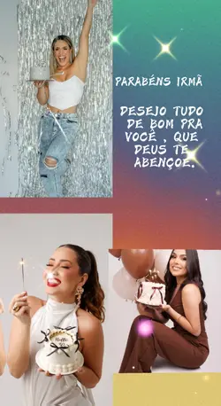 Parabéns irmã