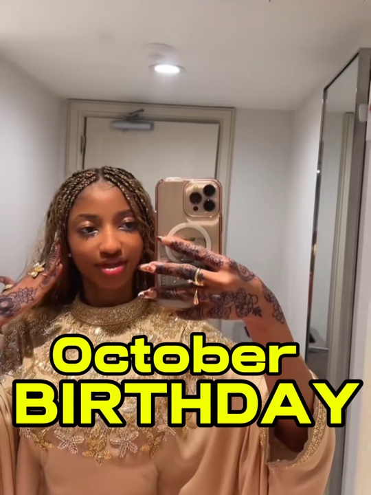 Anniversaire d'octobre