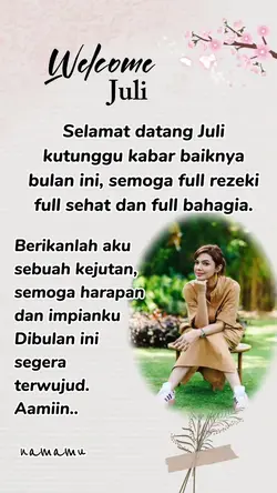 welcome juli 