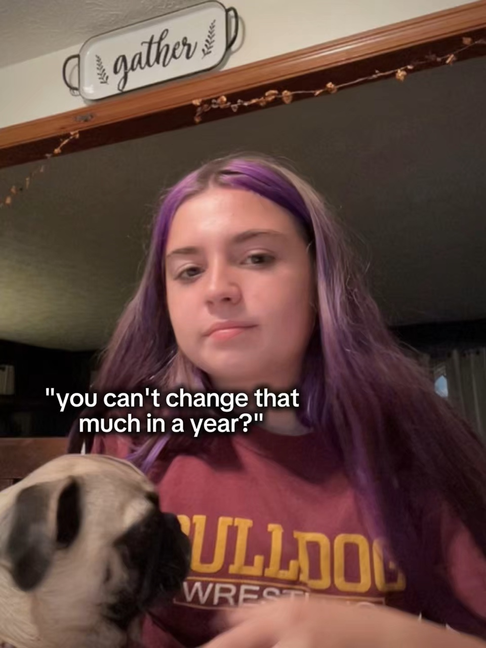 you can't change