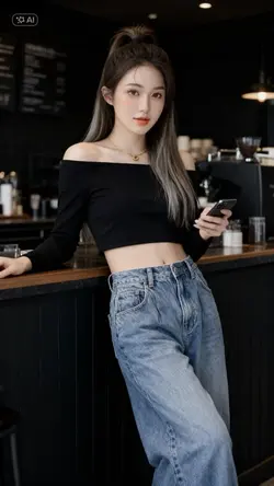 Ghép ảnh ở quầy bar