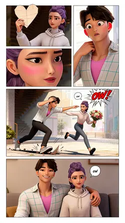 Comic Couple Filter❤️