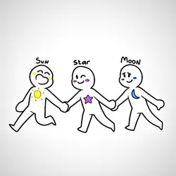 Sun Star Moon