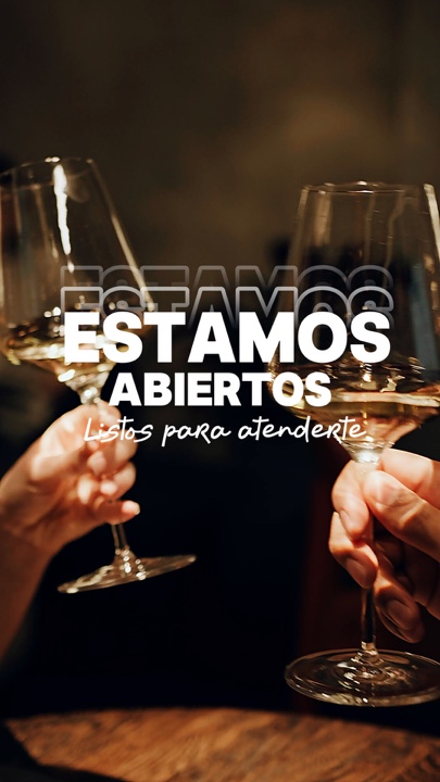 Estamos abiertos