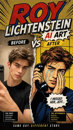 Roy Lichtenstein art