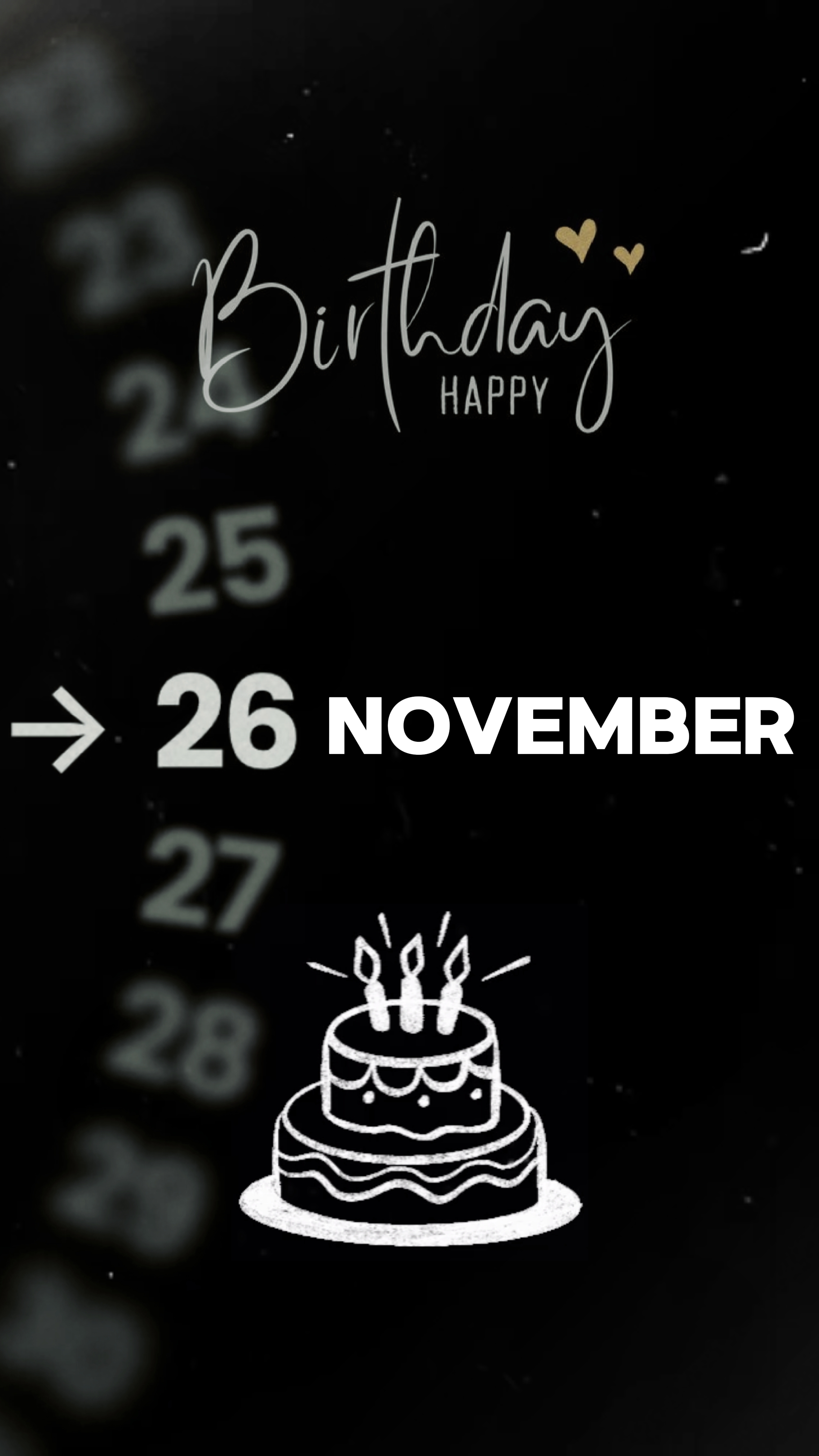 26 november birthday