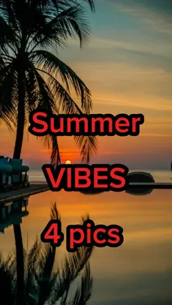Summer vibes ⛱️🕶️☀️