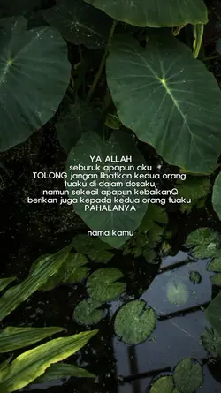 YA RAB