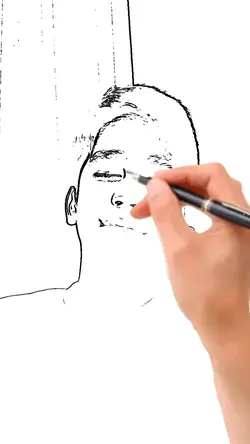 photo reveal drawing