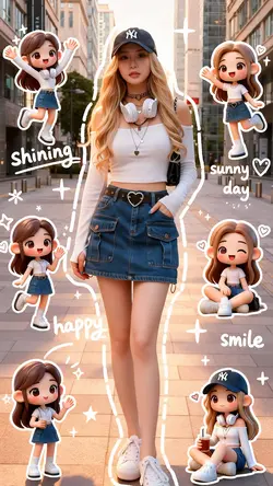 Ai chibi trend 
