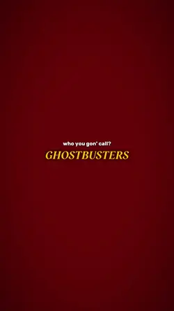 Ghostbusters 