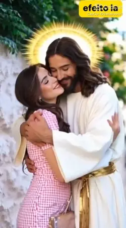abraço de Jesus 