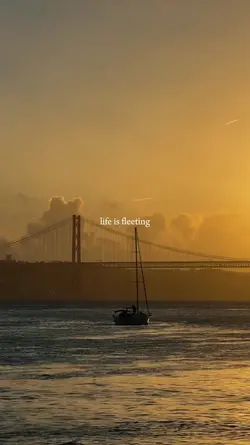 life is fleeting