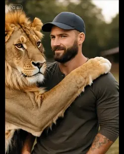 Lion hug Ai