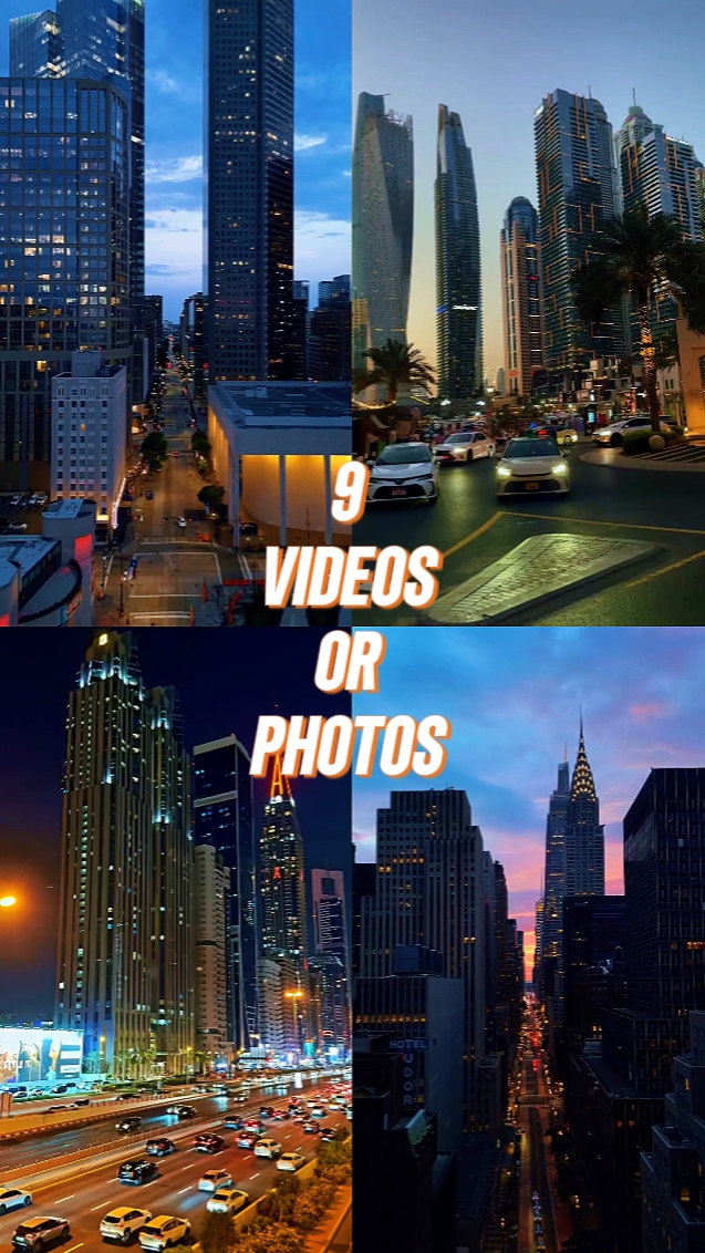9 VIDEOS OR PHOTOS 