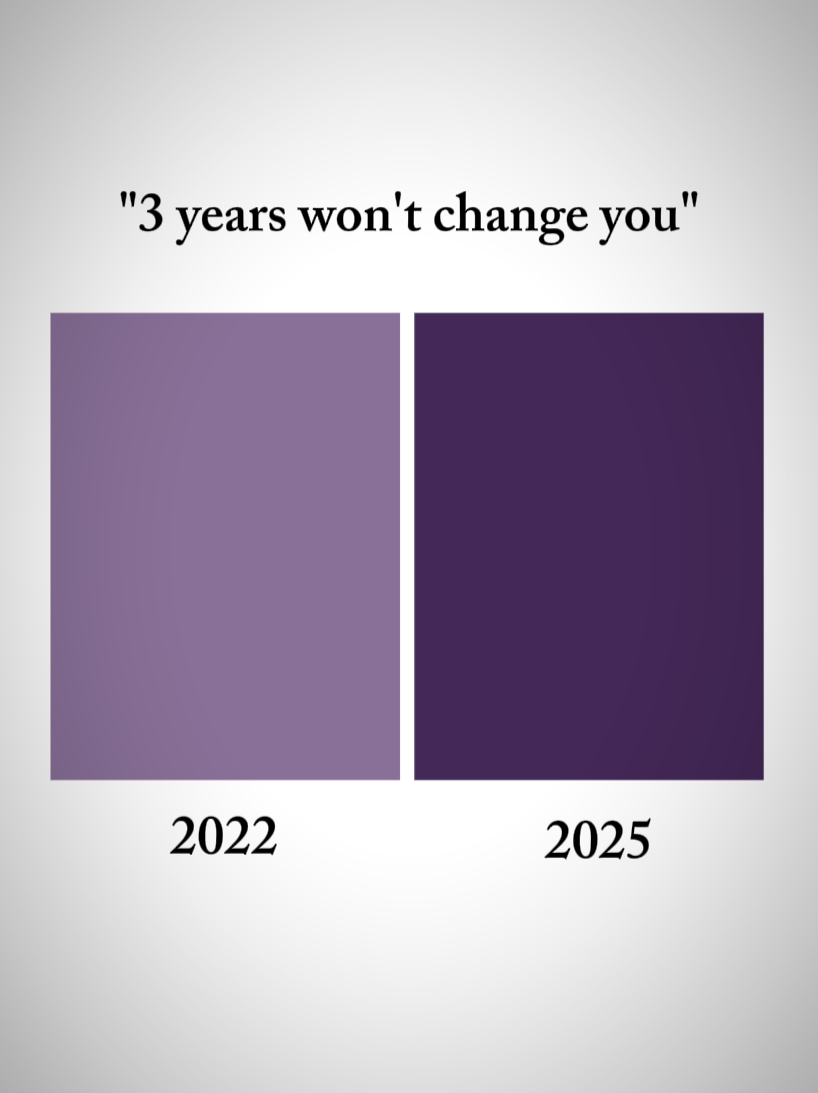 3yrswontchangeyou