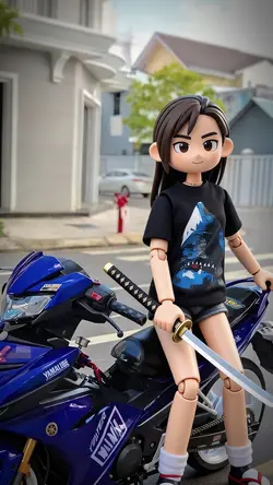 AI Lego Katana Trend