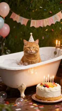 Birthday dog