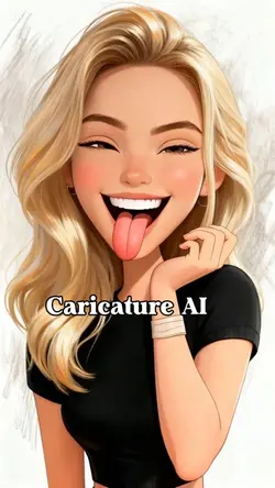 Funny caricature AI 