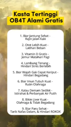 Obat gratis Alami 
