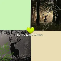 Deer & Wendigo bffs