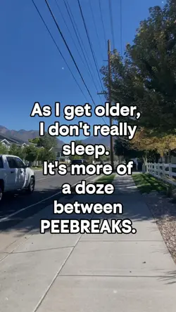 As I get older